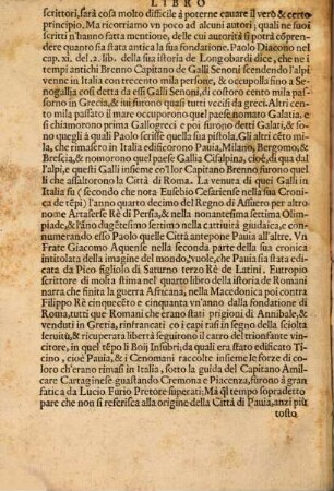 Istoria della Antichità ... della città di Pavia