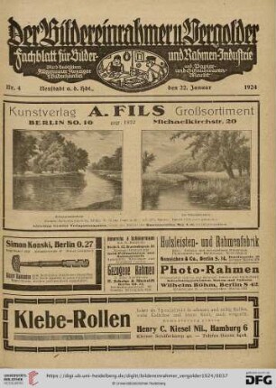 Nr. 4 (22. Januar 1924)
