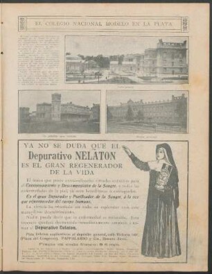 El colegio nacional modelo en La Plata