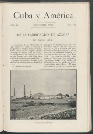 De la fabricación de azúcar.