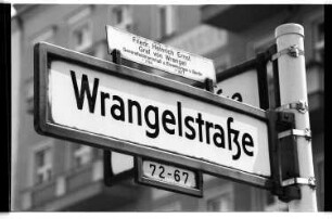 Kleinbildnegativ: Wrangelstraße