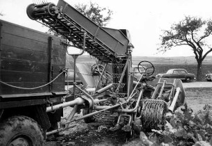 Rübenvollerntemaschine