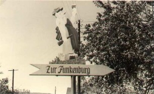 Wegweiser in Wehrsdorf : Pućnik we Wernarjecach pola Šěrachowa