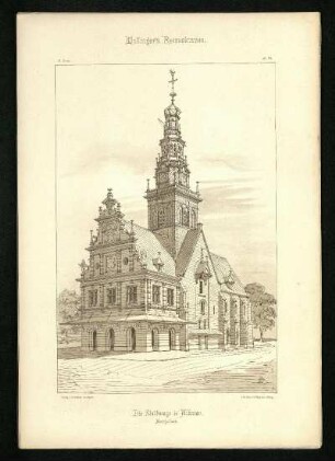 Die Stadtwaage in Alkmaar, Nordholland.
