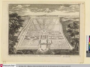 [Plan et Élevation du Château et Jardin de Louvis]