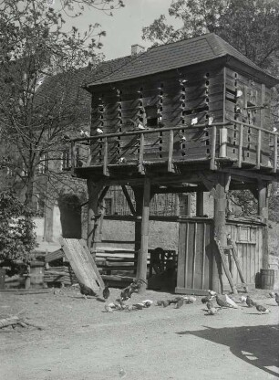 Prießnitz, Gutshof : Prießnitz. Gutshof. Taubenhaus