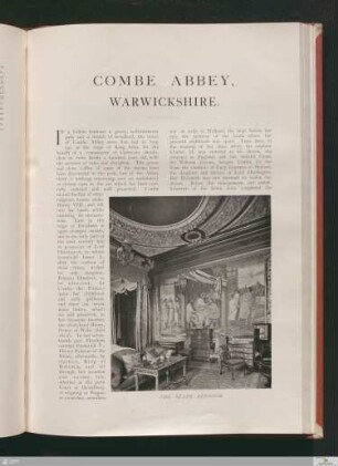 Combe Abbey, Warwickshire