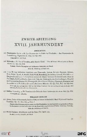 XVIII. Jahrhundert (Nr. 327-493)