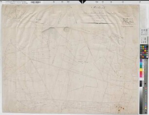 Velsen (Warendorf), Teilung der Velser Mark, Bl. 1 Brouillonkarte