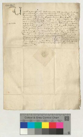Präsentation an Propst Jacob Schomaker für eine Vikarie am Barbare Altar zu St. Johannis [lat].