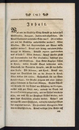 93-96, Inhalt