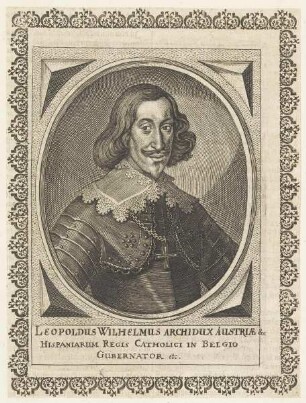 Bildnis des Leopoldus Wilhelmus von Österreich