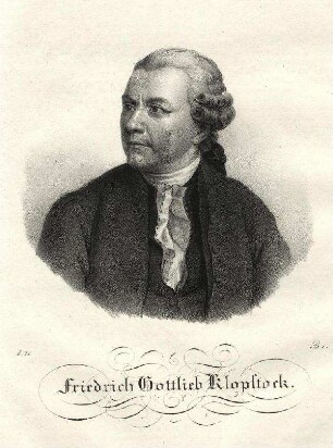 Bildnis von Friedrich Gottlieb Klopstock (1724-1803)