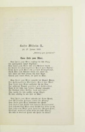 Kaiser Wilhelm II.