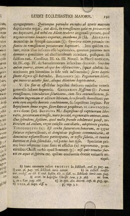 191-196, V. De fine et effectibus baptismi doctores ...