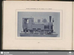 3/3 gek. Tender-Locomotive der Actiengesellschaft Faxe-Kalkbrud, (Dänemark)