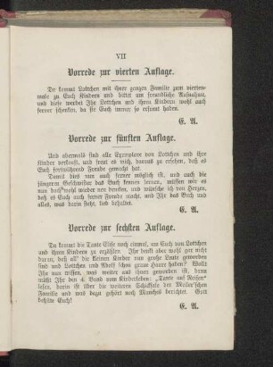 Vorrede zur fünften Auflage.