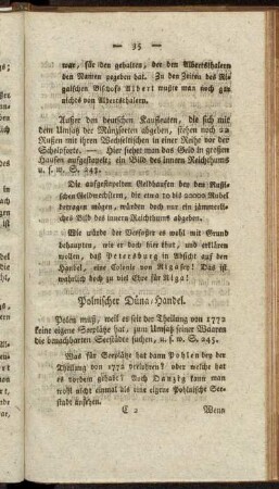 Polnischer Düna-Handel.