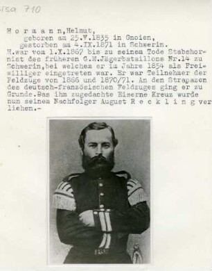 Hormann, Helmut (1835-1871)