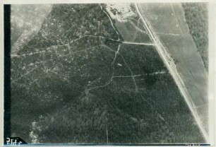 Foto des Steinbruchs nordwestlich von Haudiomont (Luftbild)