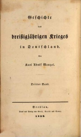 Neuere Geschichte der Deutschen von der Reformation bis zur Bundes-Acte. Achter Band, Die Zeit Ferdinands III. und die Anfänge Leopolds I.