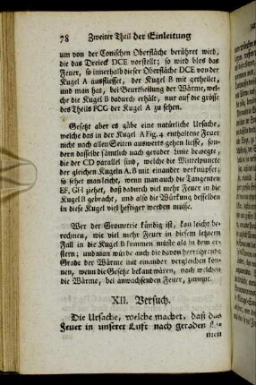 XII. Versuch. - XXIV. Versuch.