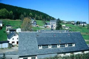 Blick über Dächer; Häuser