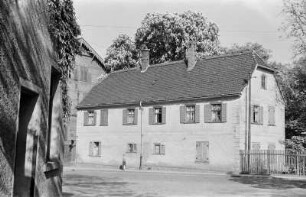 Wohnhaus : Ansicht eines Wohnhauses, vermutlich in Sachsen