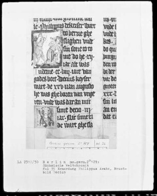 Sächsische Weltchronik (bis zum Jahre 1229) — ---, Folio 35rectoBuchseite