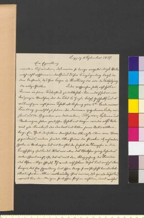 Brief von Brief von Gerhard, Wilhelm Christoph Leonhard an Goethe, Johann Wolfgang von