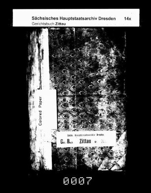 Gerichtshandelsbuch der Stadt, Bd. 029