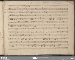 Schlußchor (timp, tr)