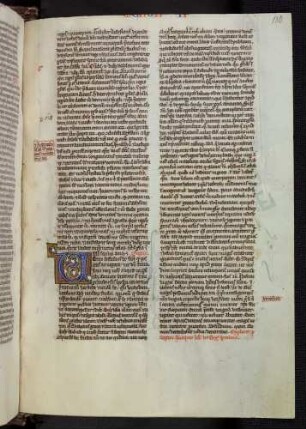 Zierinitiale (Prolog zum Buch Esra): U(trum dificilius)