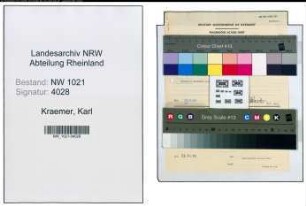 Entnazifizierung Karl Kraemer , geb. 02.03.1910 (Textildrucker)