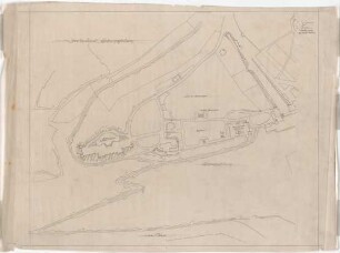 Grund, Peter; Hohensyburg; Denkmal Deutsches Nationalheiligtum Teutoburger Wald (Kaiser-Wilhelm Denkmal) - Lageplan