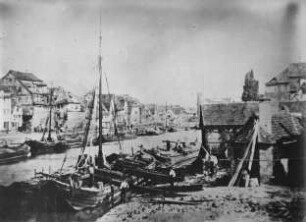 Alter Hafen Heilbronn, Treidelschiffe
