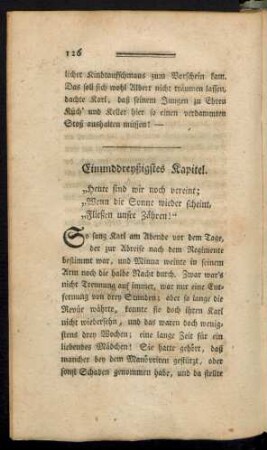 Einunddreyßigstes Kapitel. - Sechzigstes Kapitel.