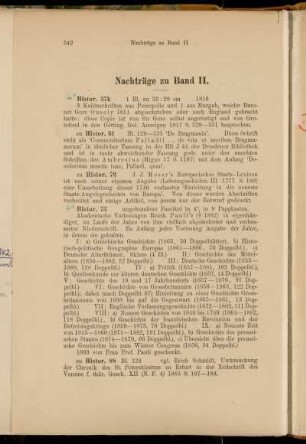 Nachträge zu Band II. [4° Cod. Ms. hist. 37k - Cod. Ms. hist. 840; 8° Cod. Ms. hist. nat. 51d - Cod. Ms. hist. nat. 86; 8° Cod. Ms. theol. 81i - Cod. Ms. theol. 299; Cod. Ms. Luneb. 7 - Cod. Ms. Luneb. 99]