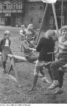 Müglitztal, Ferienlager Hartmannmühle, August 1960