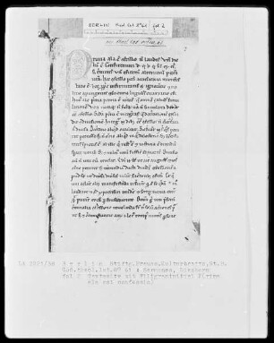 Sermones diversi — ---, Folio 2rectoBuchseite