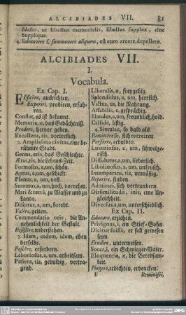 Alcibiades VII.