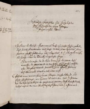 114r-115v, Brief des M. Johann Gottfried Essich in Augsburg (1733)
