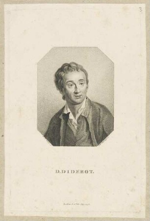 Bildnis des D. Diderot