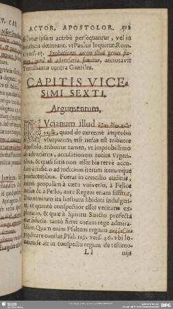 Capitis Vicesimi Secti