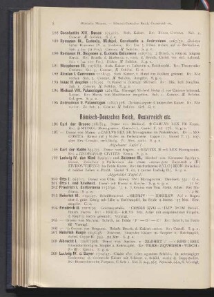 Römisch-Deutsches Reich, Oesterreich etc