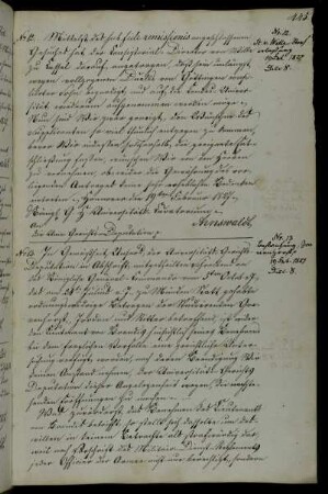 Straferlass des Studierenden von Wille.