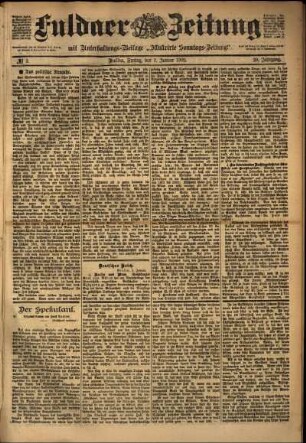 Ausgabe vom Freitag, den 03. Januar 1902.
