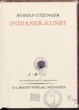 Indianer-Kunst