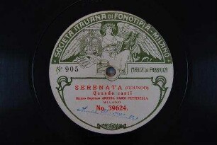 Sérénade : Quando canti / (Gounod)