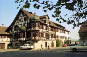 Gottlieben: Hotel Drachenburg, Erkerseite